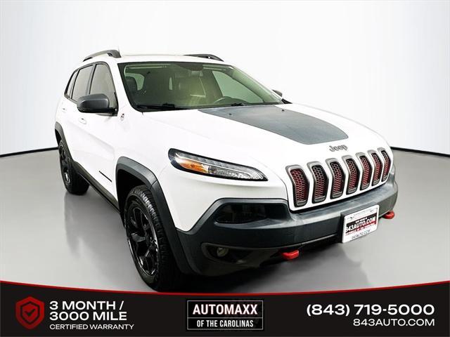 used 2018 Jeep Cherokee car, priced at $17,600