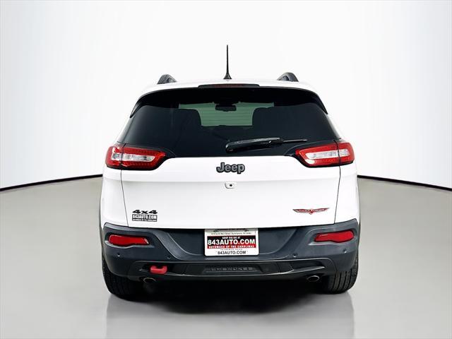 used 2018 Jeep Cherokee car, priced at $17,482