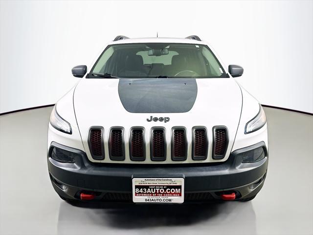used 2018 Jeep Cherokee car, priced at $17,482
