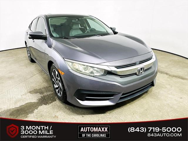 used 2016 Honda Civic car, priced at $15,400