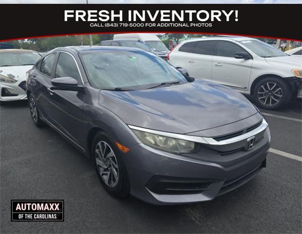 used 2016 Honda Civic car, priced at $15,400