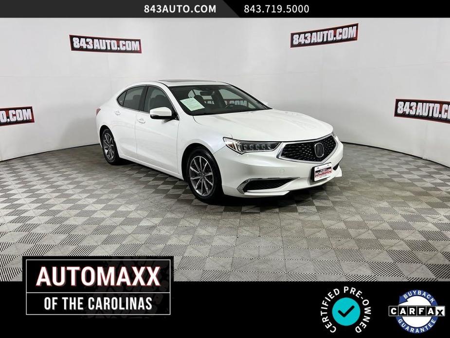 used 2020 Acura TLX car, priced at $21,197