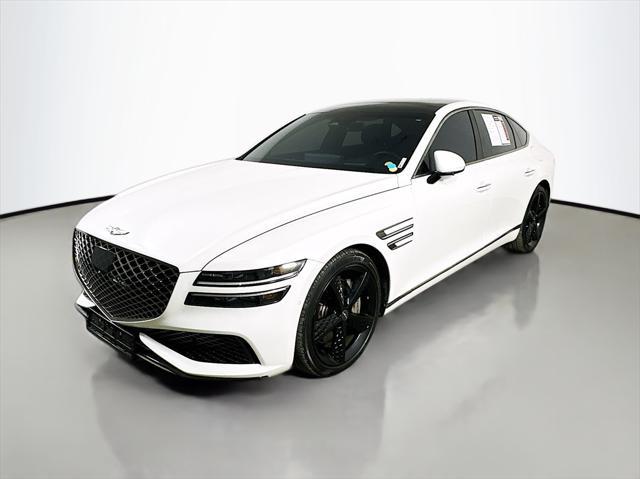 used 2022 Genesis G80 car, priced at $40,000