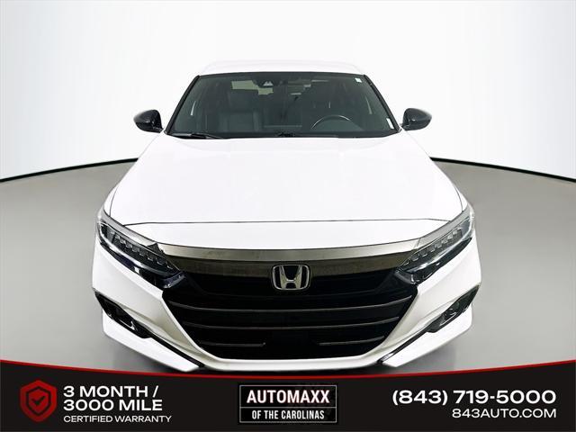 used 2021 Honda Accord car, priced at $23,770