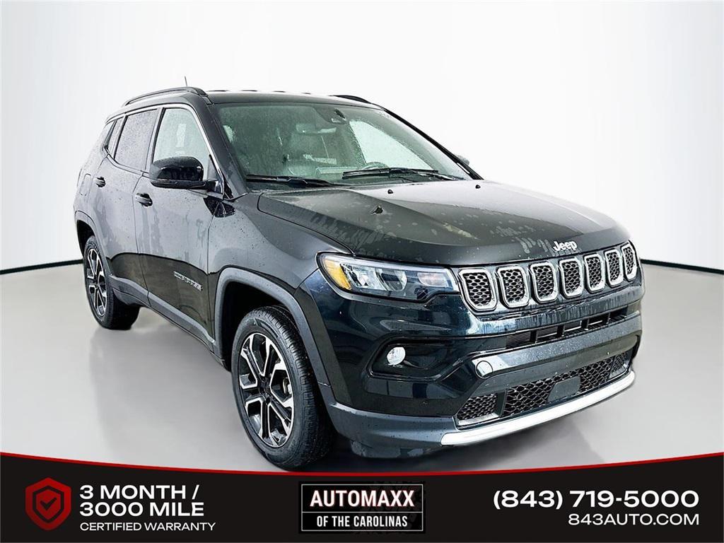 used 2023 Jeep Compass car, priced at $21,200