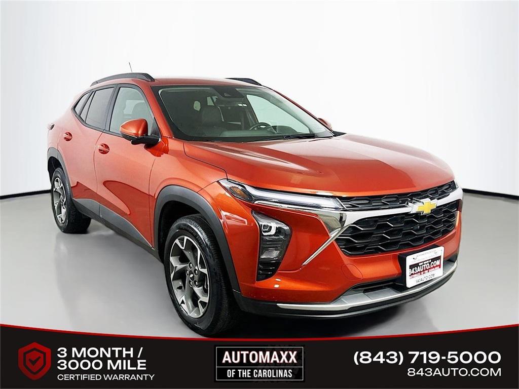 used 2024 Chevrolet Trax car, priced at $19,733