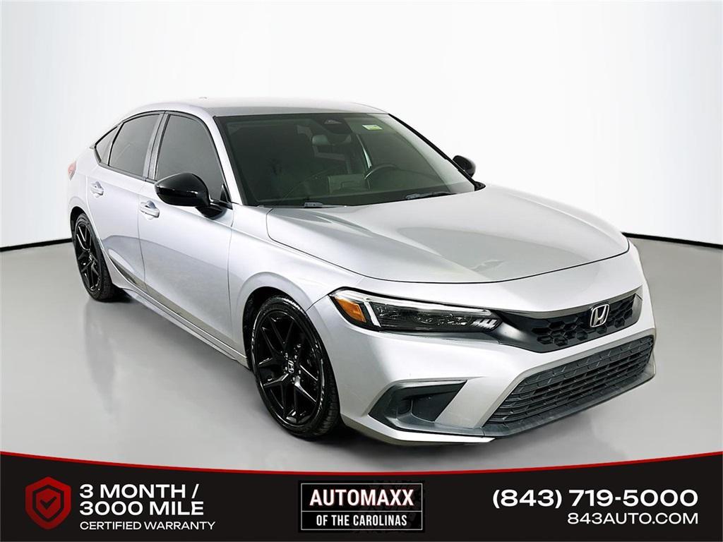 used 2022 Honda Civic car, priced at $21,999