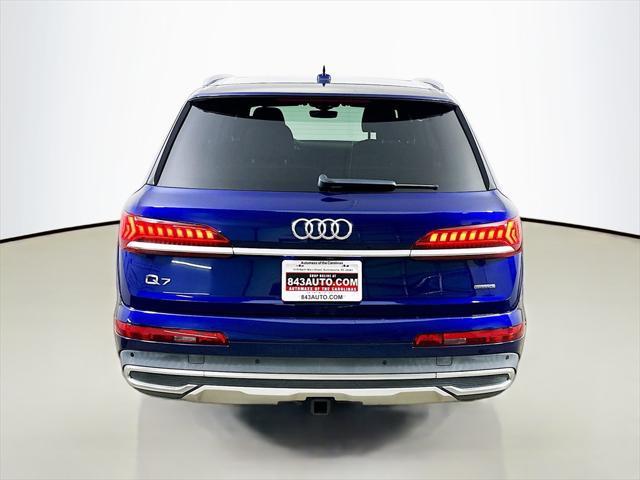 used 2021 Audi Q7 car, priced at $30,580