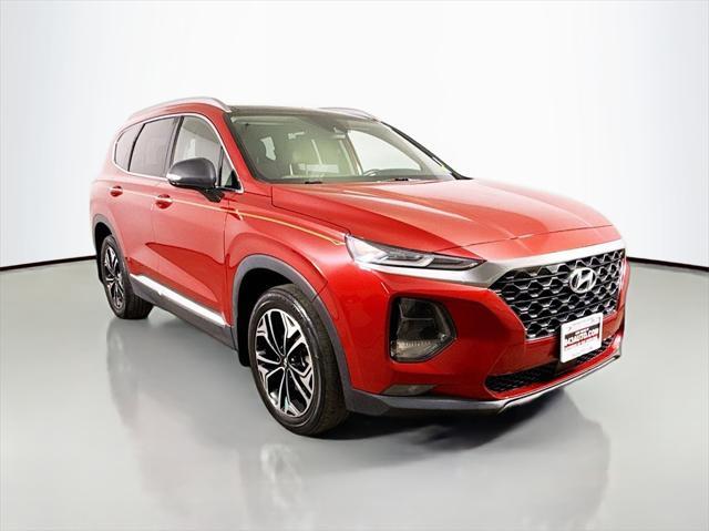 used 2019 Hyundai Santa Fe car, priced at $18,730