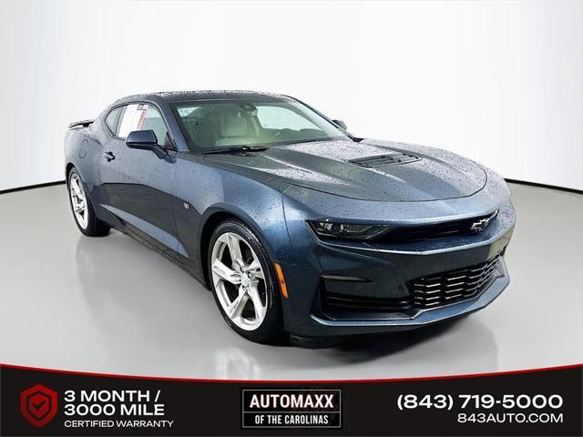 used 2021 Chevrolet Camaro car, priced at $40,421
