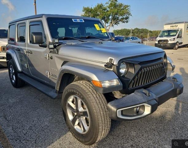 used 2021 Jeep Wrangler Unlimited car, priced at $25,941