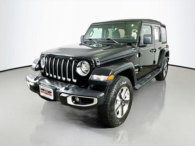 used 2021 Jeep Wrangler Unlimited car, priced at $31,587