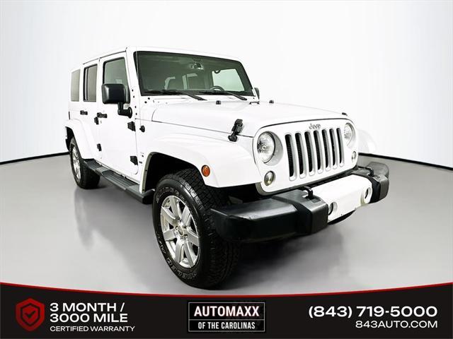 used 2016 Jeep Wrangler Unlimited car, priced at $18,949