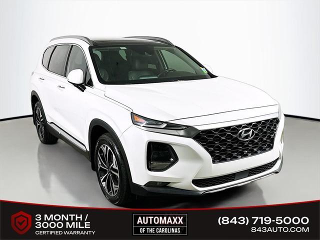 used 2019 Hyundai Santa Fe car, priced at $18,755