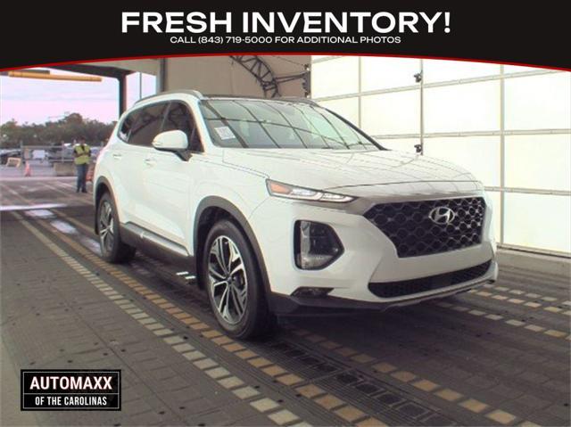 used 2019 Hyundai Santa Fe car, priced at $18,920