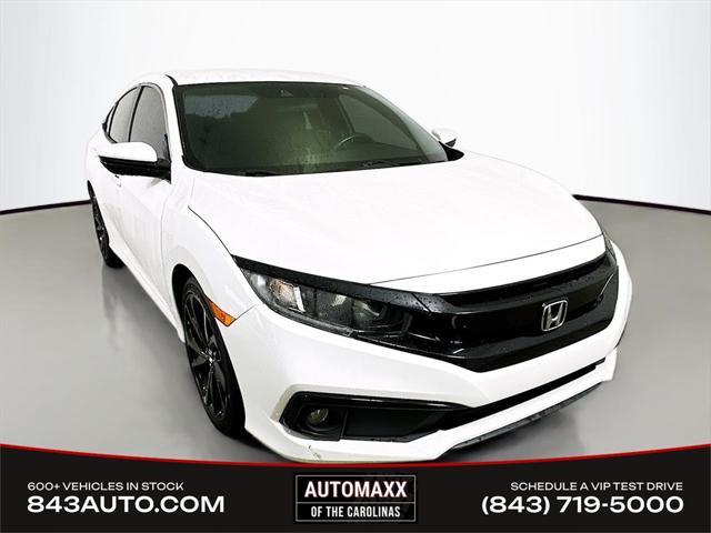 used 2020 Honda Civic car, priced at $18,500