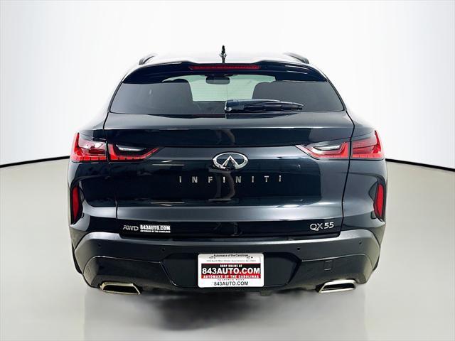 used 2022 INFINITI QX55 car, priced at $30,799