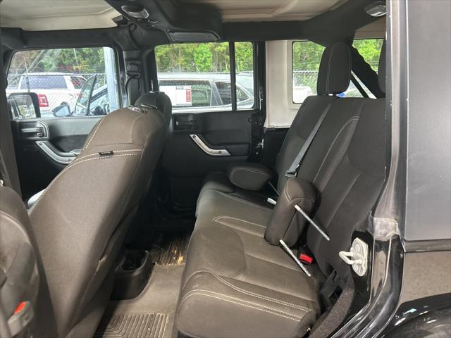 used 2016 Jeep Wrangler Unlimited car, priced at $18,772