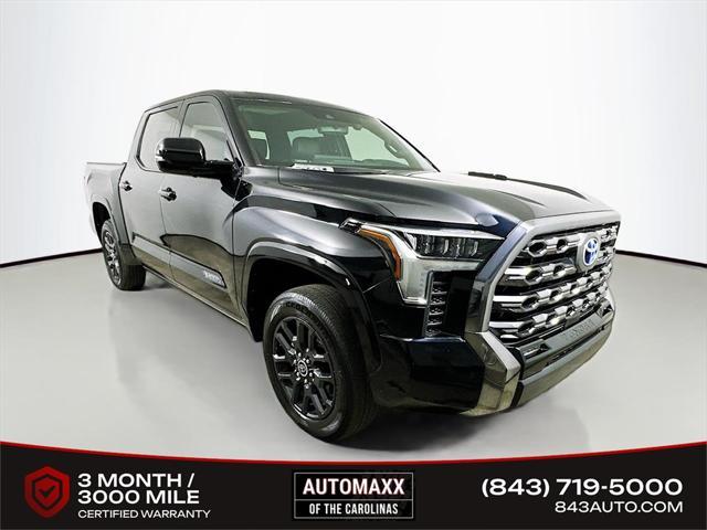 used 2022 Toyota Tundra Hybrid car, priced at $54,999