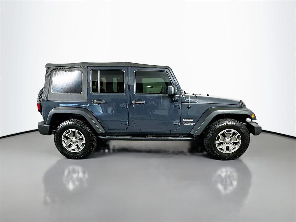 used 2017 Jeep Wrangler Unlimited car, priced at $16,330