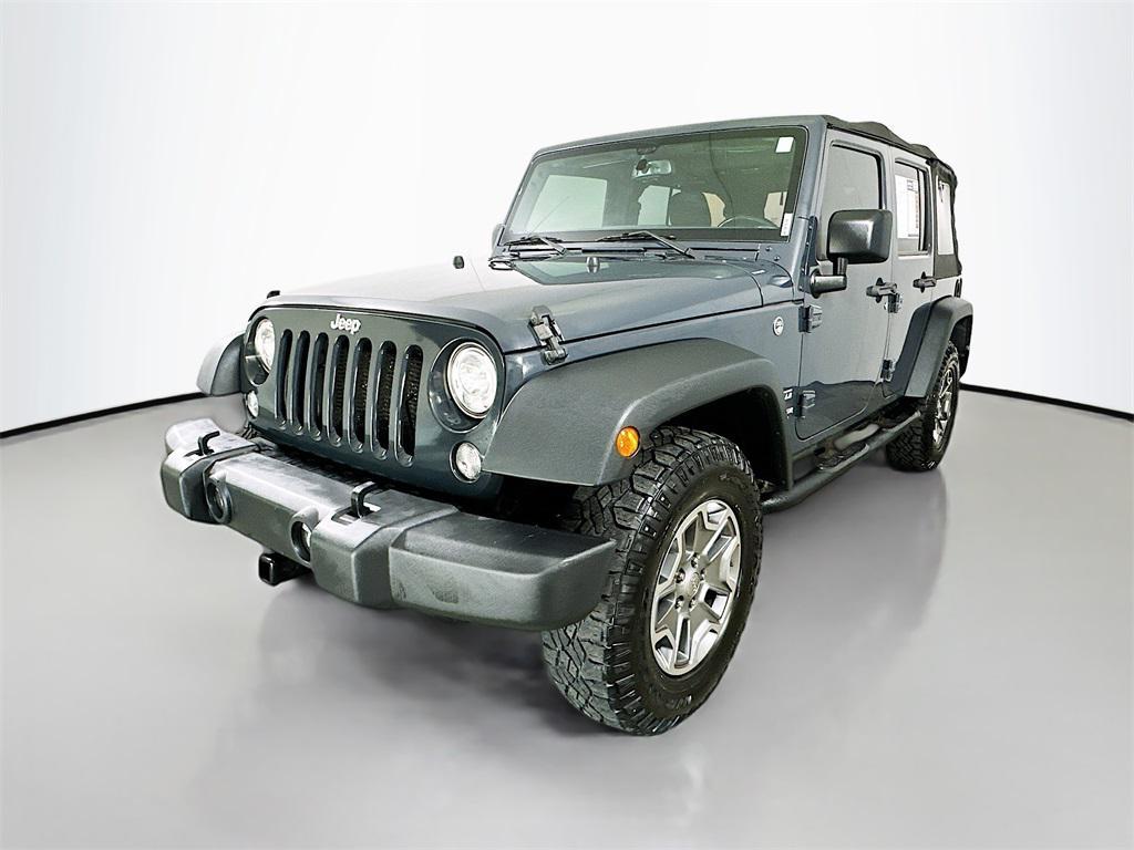 used 2017 Jeep Wrangler Unlimited car, priced at $16,330