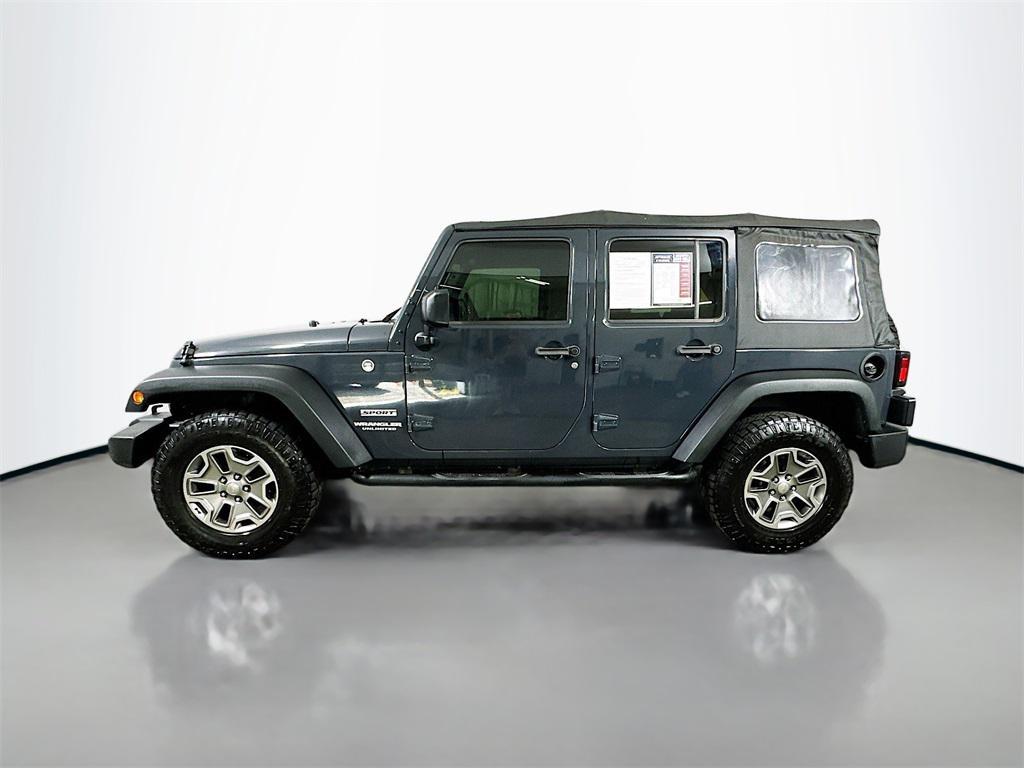used 2017 Jeep Wrangler Unlimited car, priced at $16,330