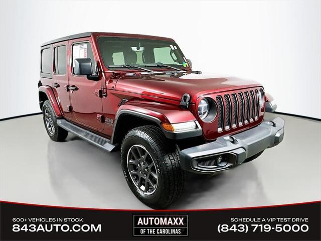 used 2021 Jeep Wrangler Unlimited car, priced at $33,900