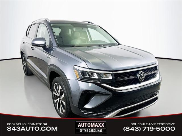 used 2022 Volkswagen Taos car, priced at $20,533