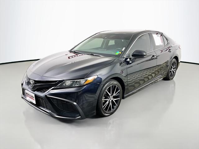 used 2021 Toyota Camry car, priced at $19,355