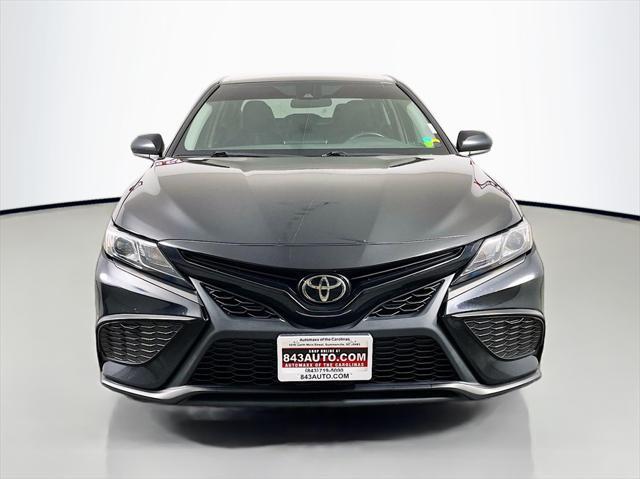 used 2021 Toyota Camry car, priced at $19,355