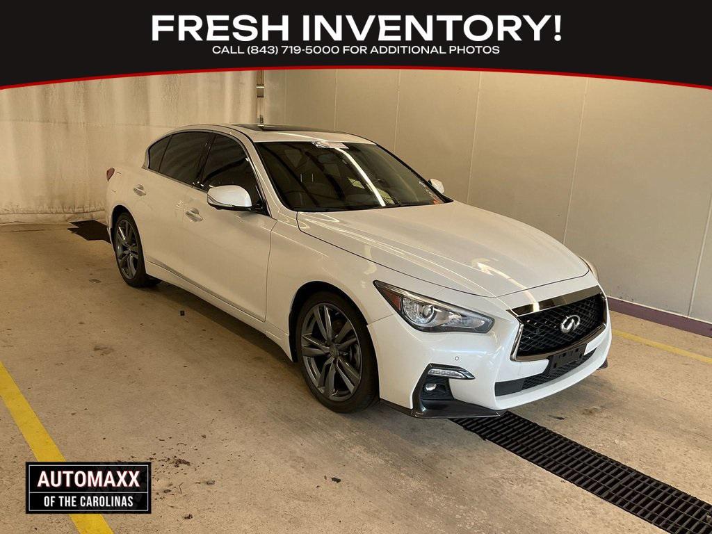 used 2021 INFINITI Q50 car, priced at $28,999