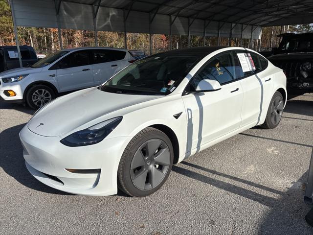 used 2021 Tesla Model 3 car, priced at $21,900