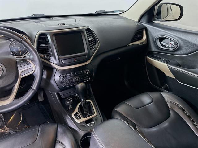 used 2017 Jeep Cherokee car, priced at $11,999
