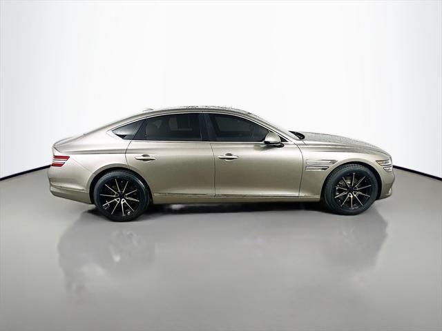 used 2021 Genesis G80 car, priced at $24,200