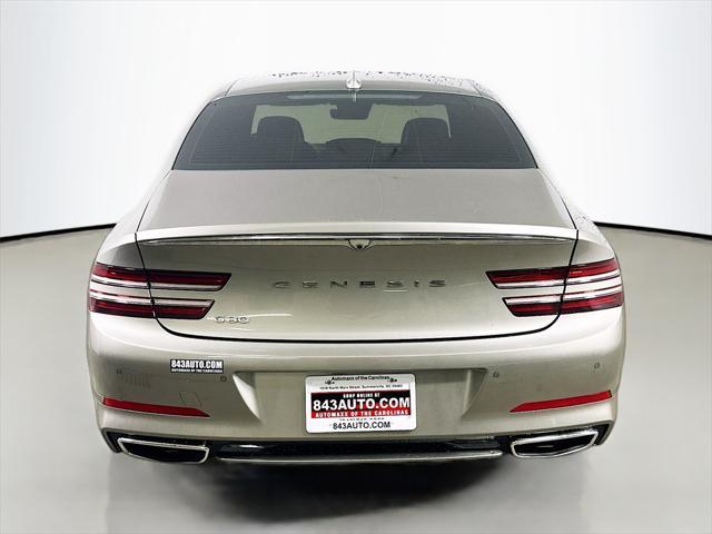 used 2021 Genesis G80 car, priced at $24,200