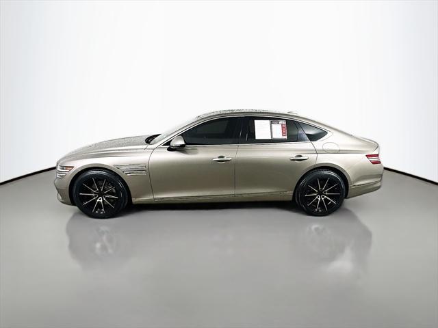 used 2021 Genesis G80 car, priced at $24,200