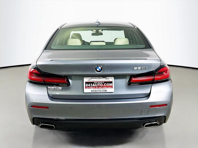 used 2021 BMW 530 car, priced at $21,700