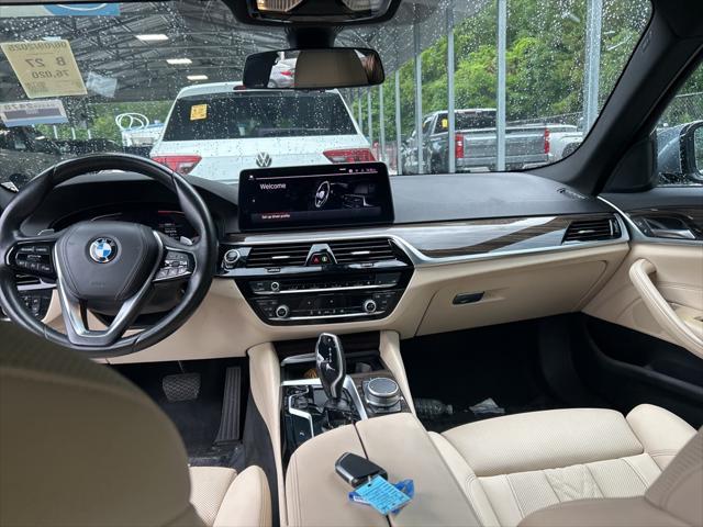 used 2021 BMW 530 car, priced at $21,871