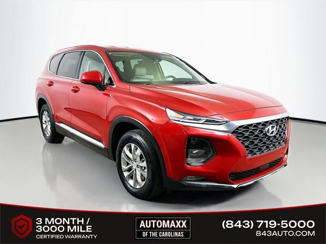 used 2019 Hyundai Santa Fe car, priced at $17,766