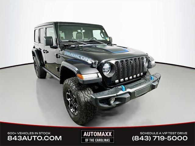 used 2021 Jeep Wrangler Unlimited 4xe car, priced at $27,900