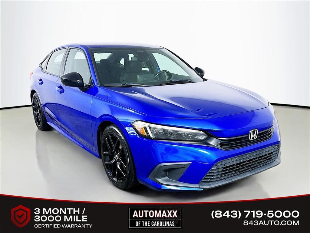 used 2022 Honda Civic car, priced at $21,200