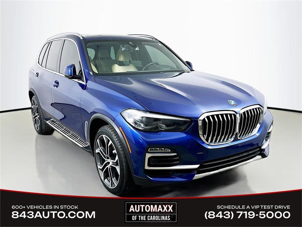 used 2021 BMW X5 car, priced at $27,957