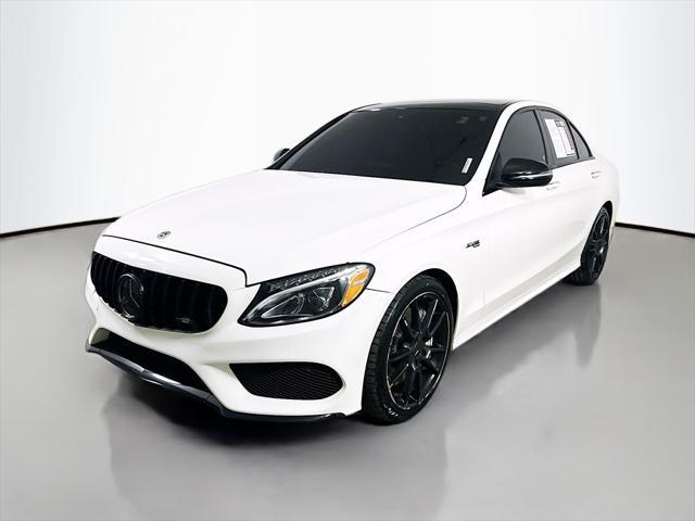 used 2018 Mercedes-Benz AMG C 43 car, priced at $23,994