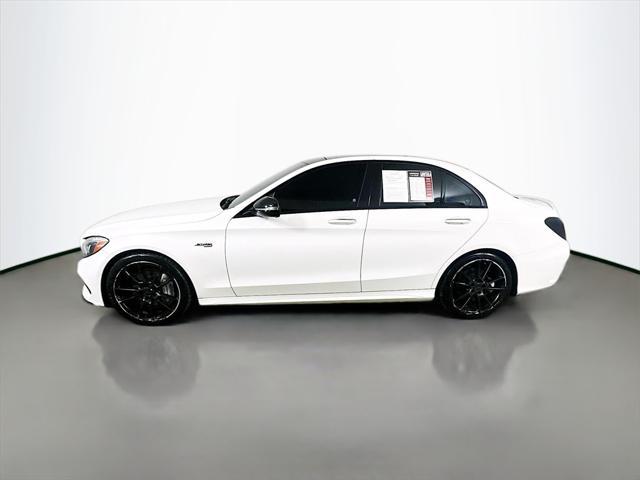 used 2018 Mercedes-Benz AMG C 43 car, priced at $23,994