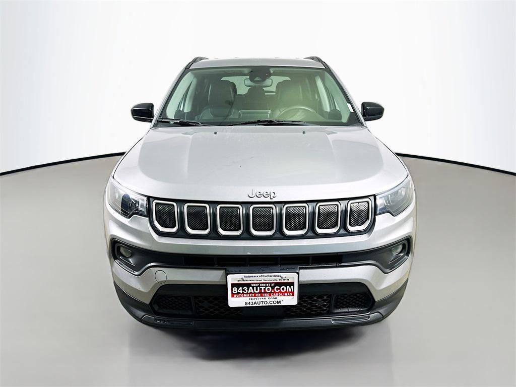 used 2022 Jeep Compass car, priced at $17,100