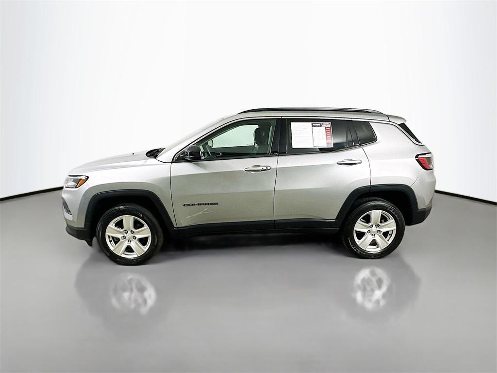 used 2022 Jeep Compass car, priced at $17,100