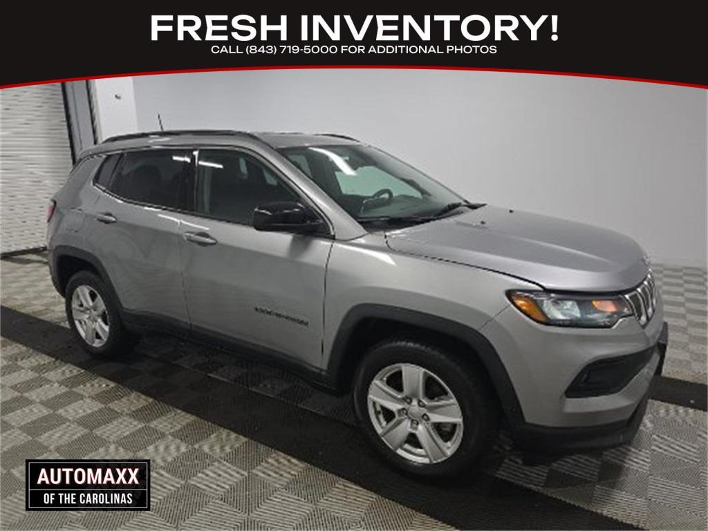 used 2022 Jeep Compass car, priced at $18,370