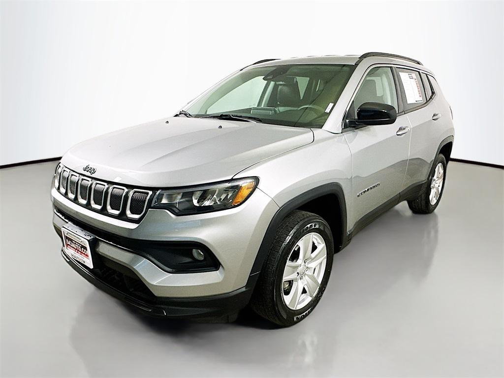used 2022 Jeep Compass car, priced at $17,100