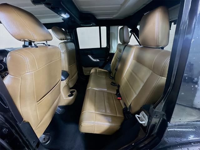 used 2012 Jeep Wrangler Unlimited car, priced at $16,597