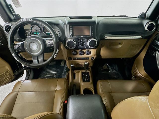 used 2012 Jeep Wrangler Unlimited car, priced at $16,597